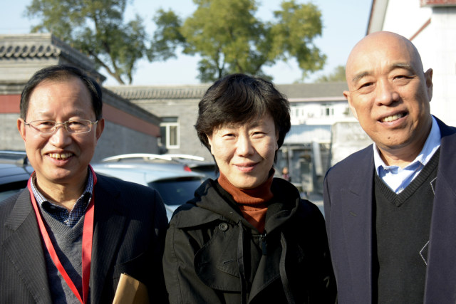 葛坚,张俊以,米南阳,田歌点赞 魏殿松书法展在京开幕