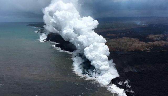 夏威夷基拉韋厄火山熔岩牆破壞發電廠