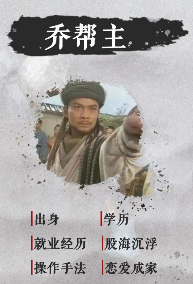 事先说明下,这位乔帮主可以说是目前游资大佬中资料最全面的一位,从