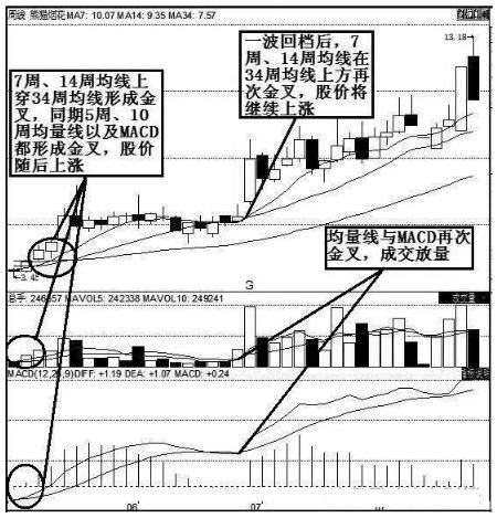 超级牛散酒后吐真言：7与14双跨线，周线放量骑黑马！