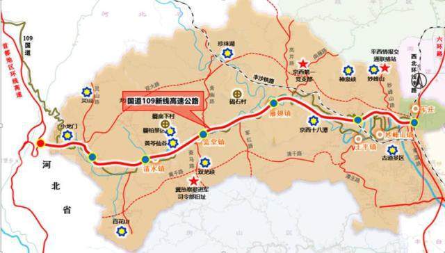 张涿高速公路线路图图片