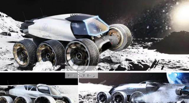 雷克萨斯公布七种不同概念车科幻电影中的载具