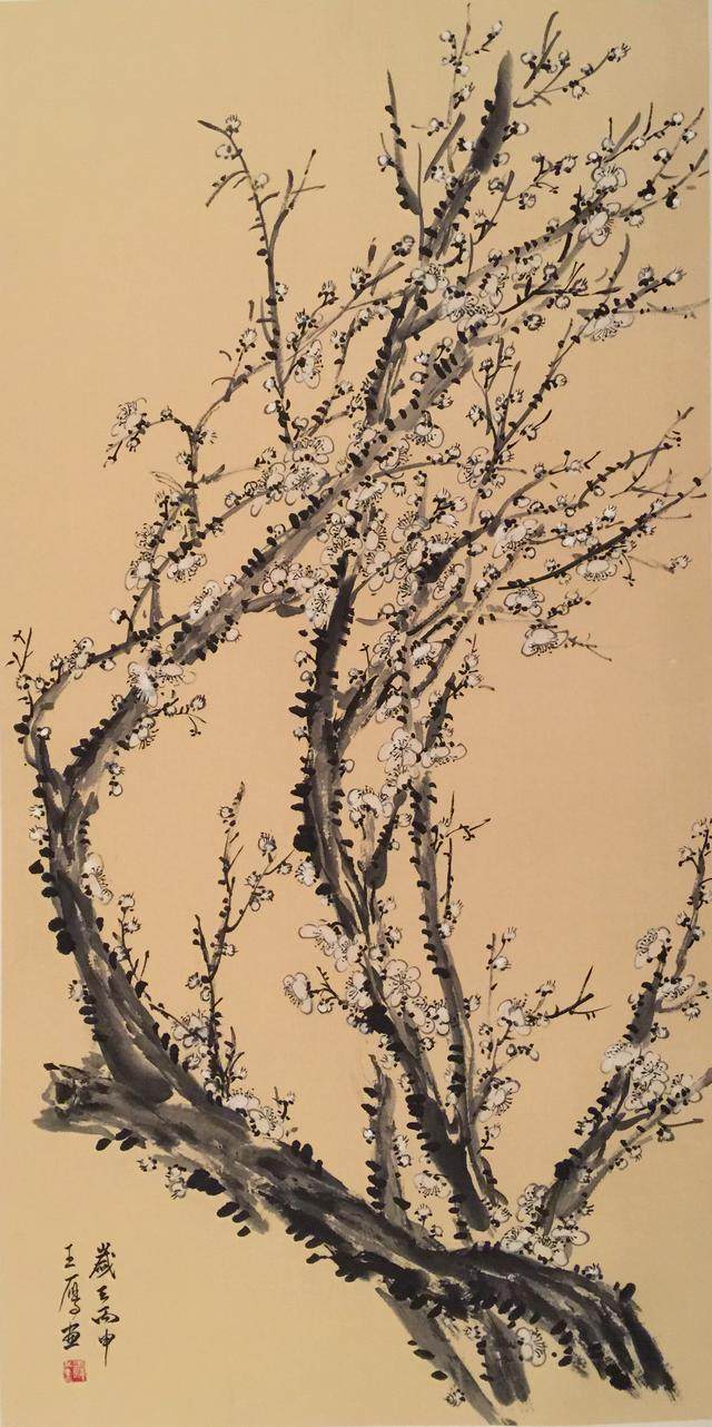 北京画家王雁走进广西靖西参加文艺扶贫志愿服务项目