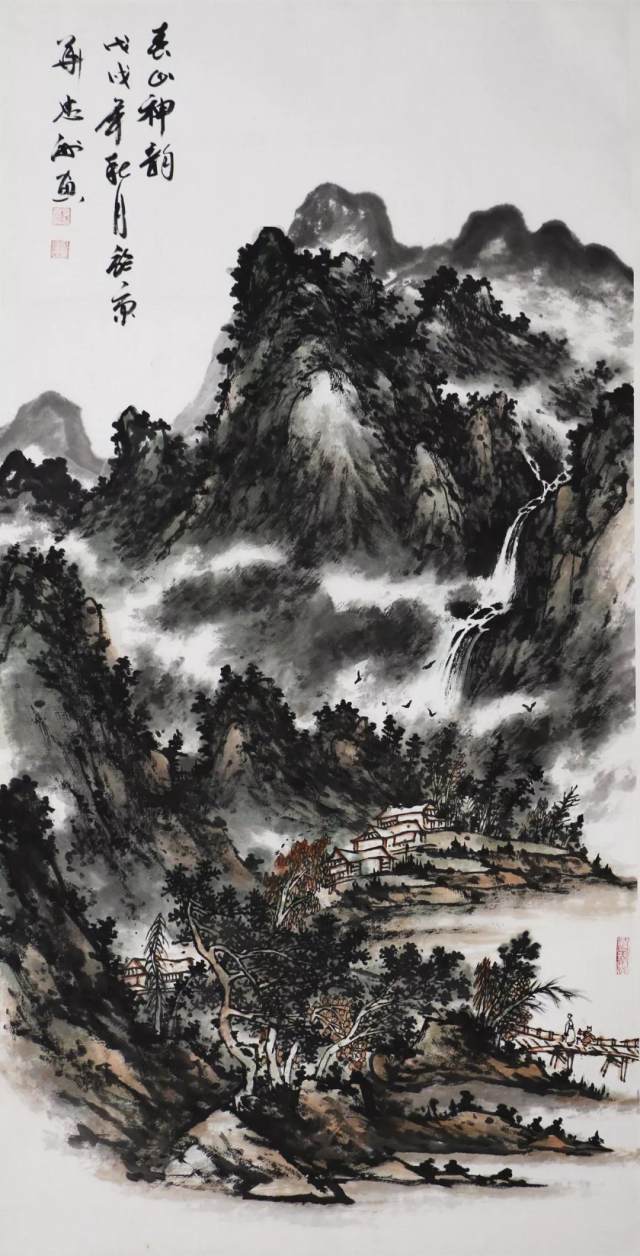 京海墨韵名家陈忠洲:豪情寄笔端,妙手绘人生