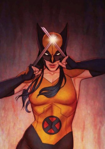 x-23本名劳拉金尼,是金刚狼罗根的克隆人,拥有与金刚狼一样的自愈能力