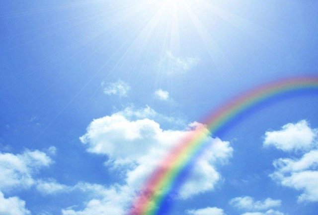 风雨之后必有彩红