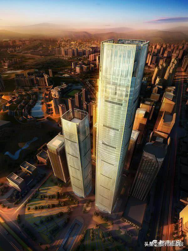 中天再创新高401米79层3项全国第一17项全国专利贵州省在建第一高楼