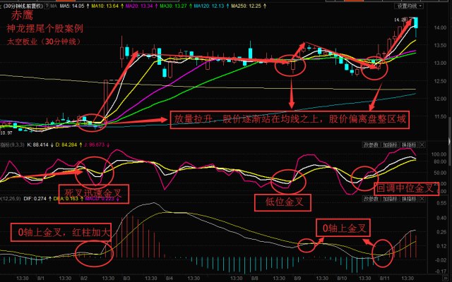 神龙摆尾战法图解图片