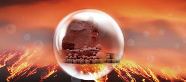 生命之光深海火山能量石