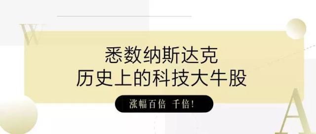 百倍股、千倍股,科创板推出前夜,悉数纳斯达克