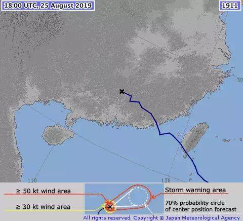 台风路径实时发布系统白鹿二次登陆到哪了11号白鹿台风路径图最新