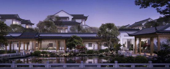 重建北平印象藍城北京桃李春風小鎮中心規劃設計