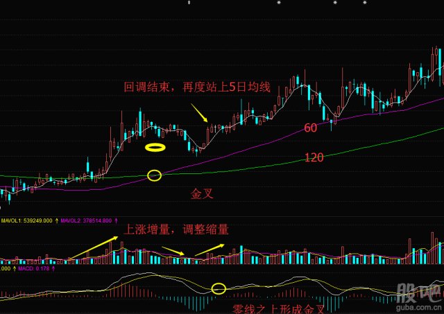 老鸭头macd形态图解图片