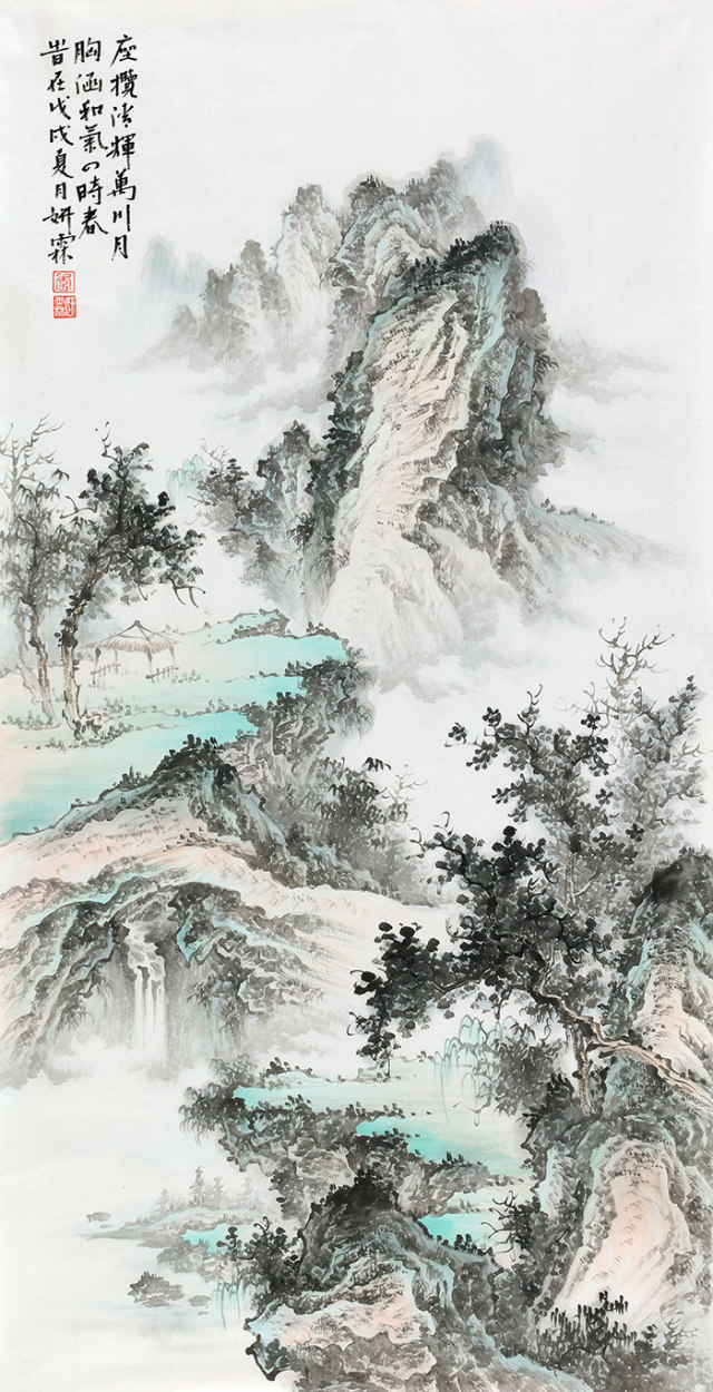 山水国画美景赏析山水秀丽美景雅致非凡