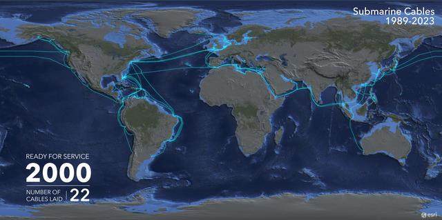 「图说海缆」全球海底通讯电缆35年发展里程