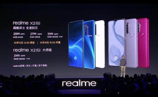 90hz旗舰再添一将realmex2pro发布2699元起