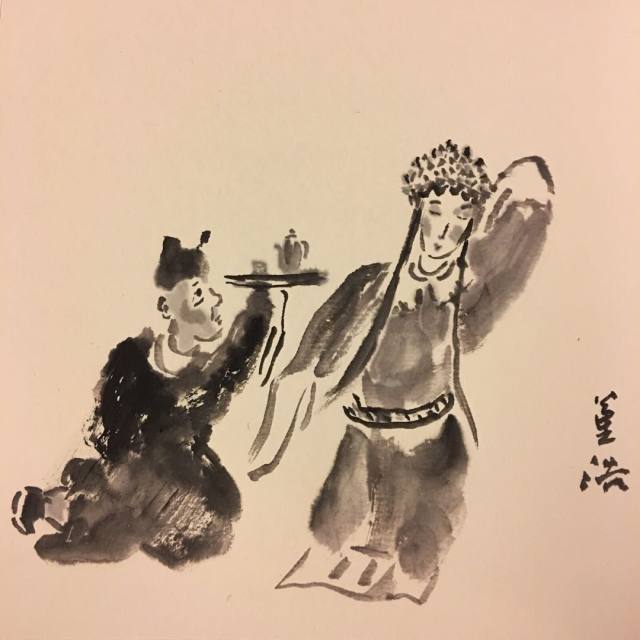 董浩书画作品:笔随心至 声情并茂