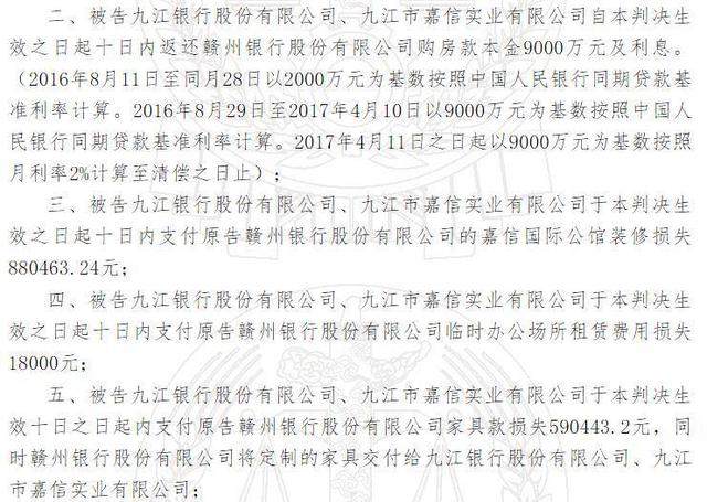九江银行因支行长挂职上热搜,曾被同行起诉赔